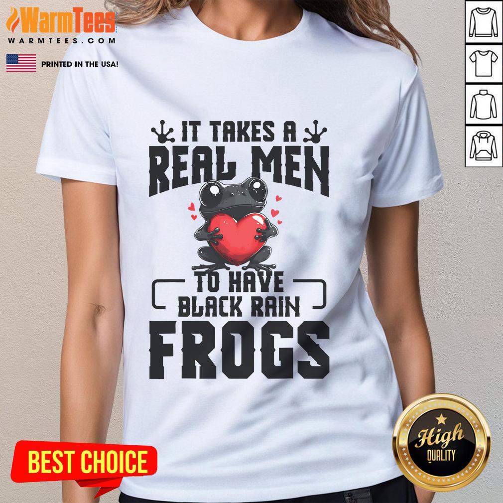 Cute black rain frog in a terrarium enclosure, perfect for a dad's rain frog-themed tee, showcasing vibrant habitat.