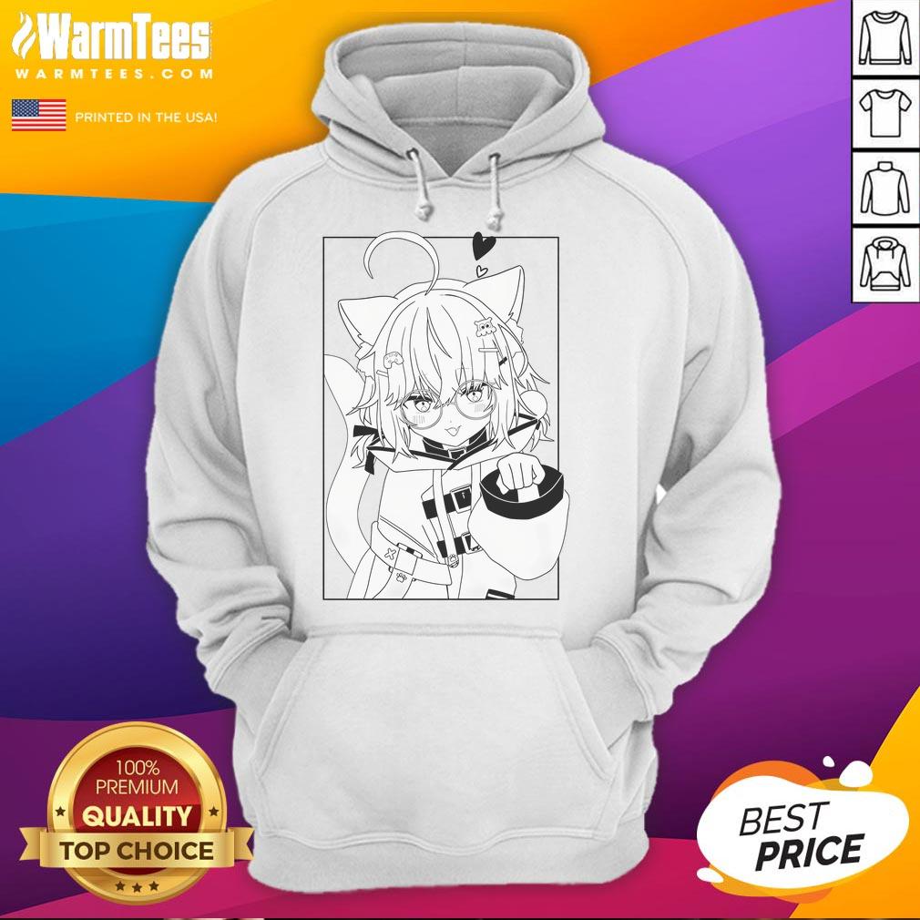Adorable Cute MinikoMew Nya Vtuber hoodie featuring vibrant colors and playful design, perfect for fans and cozy wear.