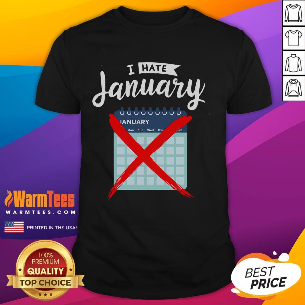 Alt Text: Funny calendar January 2025 New Year personal organizers T-shirt design featuring humorous graphics and vibrant colors.