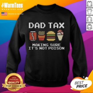 Funny Dad Joke Sweatshirt featuring 8-bit design, perfect for Father's Day and dads who love humor!