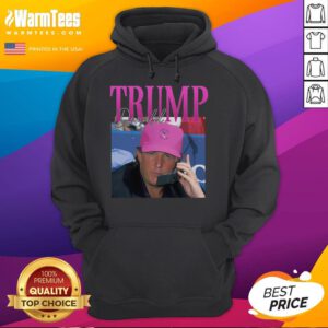 Vintage 90s Trump hoodie featuring a funny 'Miss Me Yet?' design, perfect for nostalgic political humor lovers.