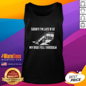 Alt Text: Funny Pittsburgh bus in a sinkhole in downtown, showcasing a quirky urban mishap with a tank top theme.