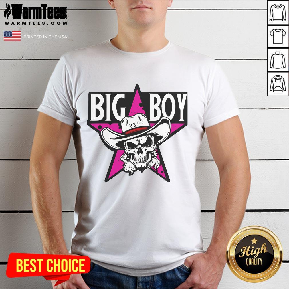 Nice Big Boy Patty Big Hitman Patty T-Shirt featuring bold graphics and vibrant colors for fans of gaming apparel.