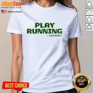 Official Coach Bennett Play Running Raglan Ladies Tee in stylish design, perfect for active women and sports enthusiasts.