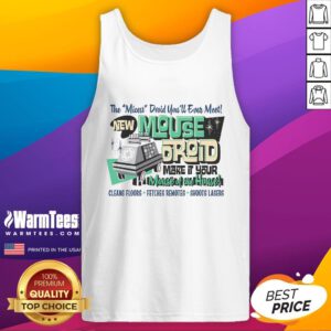Official Mouse Droid tank top featuring 'Make It Your Mouse of the House' design, perfect for droid fans and casual wear.