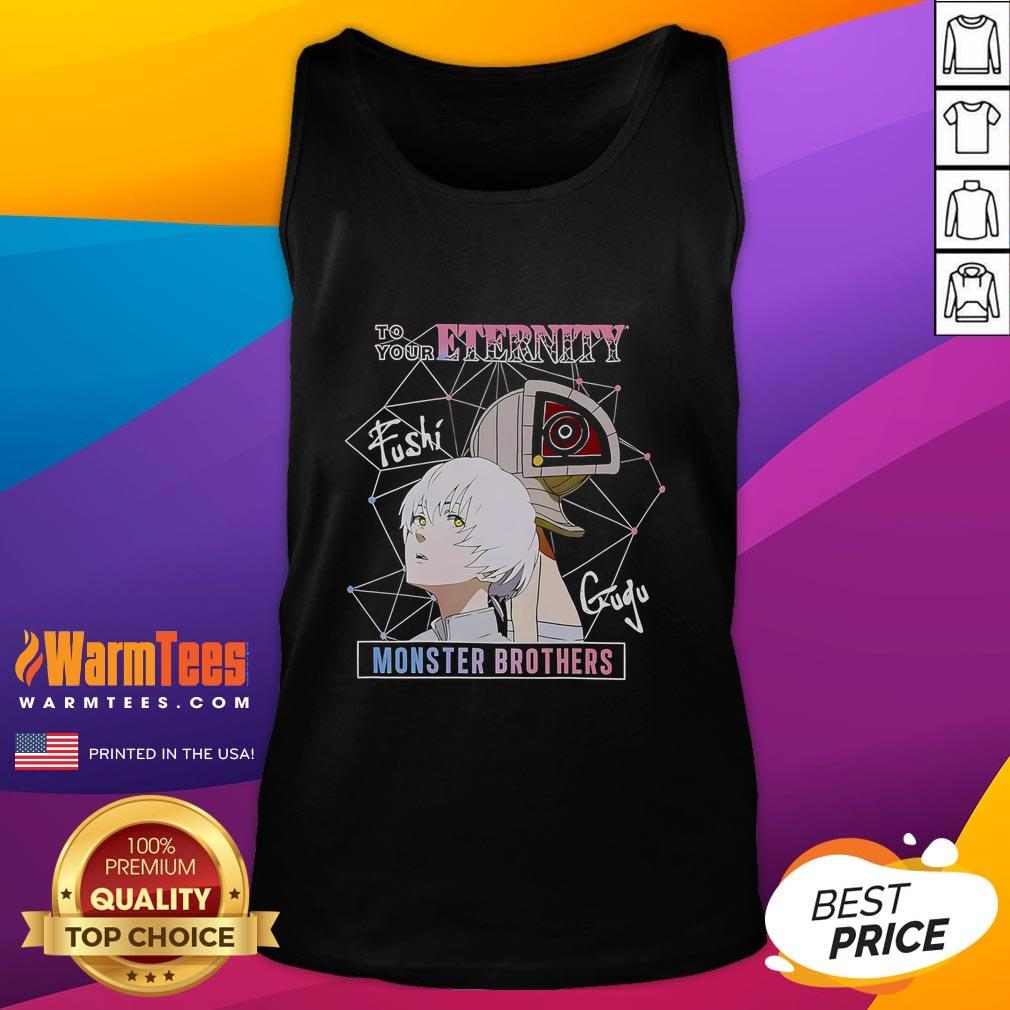 Premium To Your Eternity Monster Brothers anime tank top featuring vibrant graphics and comfortable fit for fans.