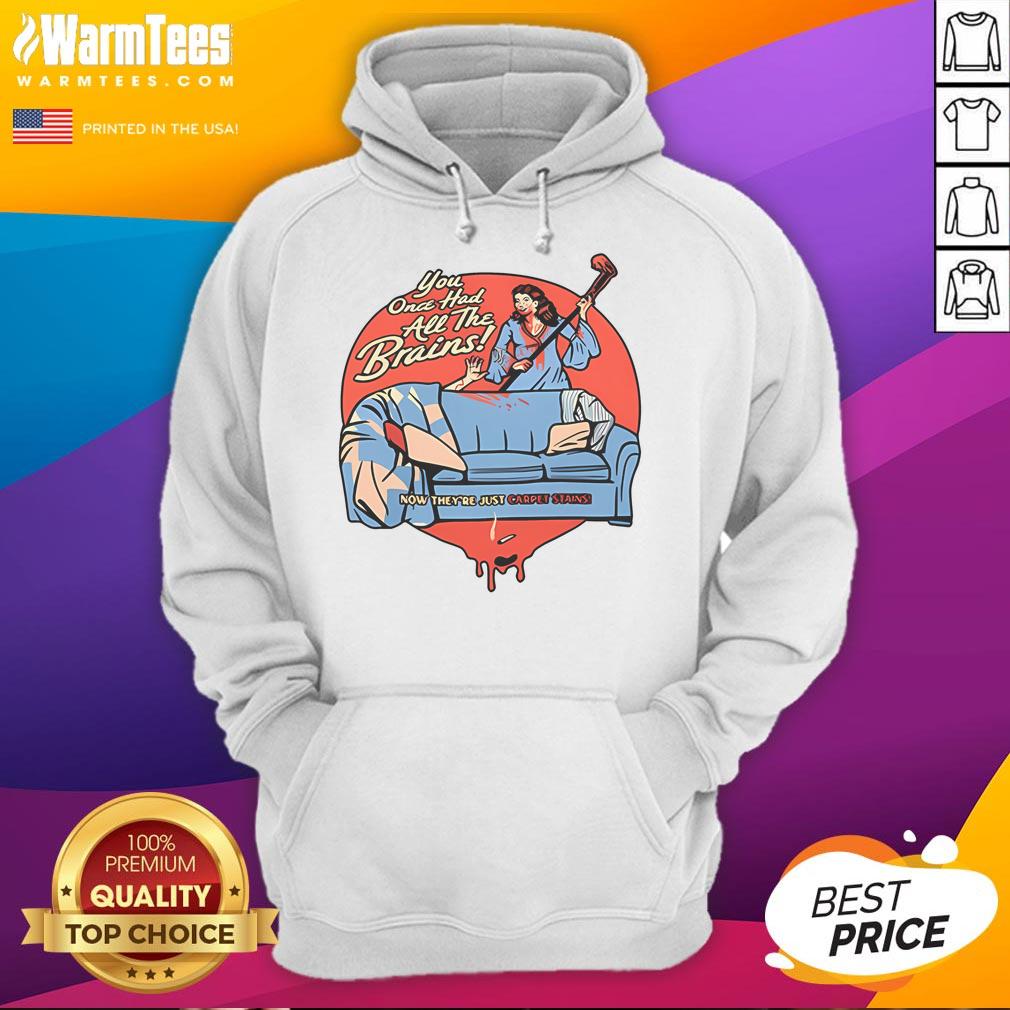 Top-You-Once-Had-All-The-Brains-Hoodie featuring a stylish design and cozy fit, perfect for casual wear.