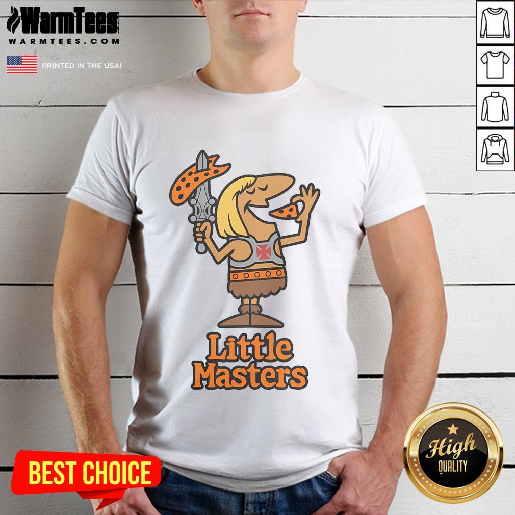 Awesome By The Power Of Grayskull Little Masters Pizza T-Shirt featuring vibrant graphics and a fun design for fans.