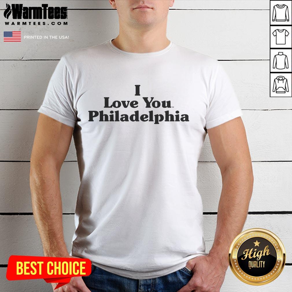 Awesome I Love You Philadelphia T-Shirt featuring a vibrant design celebrating Philly love and culture.