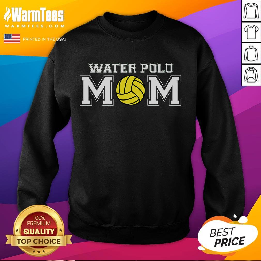 Awesome Water Polo Mom Game Day Sweatshirt featuring a stylish design, perfect for showing support at water polo matches.