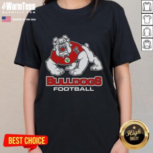 Awesome Western Bulldogs football team ladies tee showcasing team colors and logo, perfect for fans supporting their team.