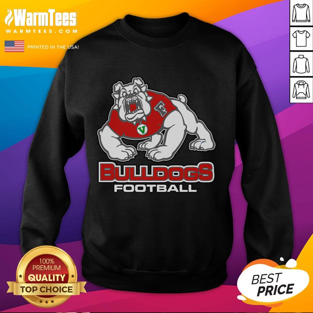 Awesome Western Bulldogs football team sweatshirt featuring team colors and logo, perfect for fans and game day attire.