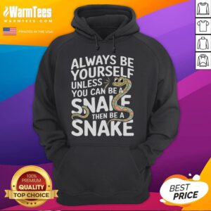 Funny vintage hoodie with a cute snake graphic and sarcastic saying, perfect for snake lovers and joke enthusiasts.