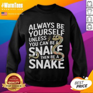 Vintage sweatshirt featuring a cute snake and funny sarcastic saying for snake lovers and humor enthusiasts.