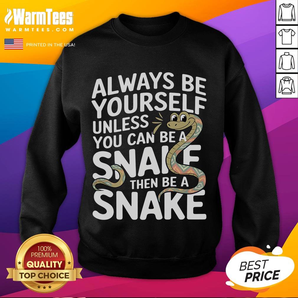 Vintage sweatshirt featuring a cute snake and funny sarcastic saying for snake lovers and humor enthusiasts.