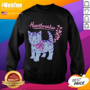 Funny-Kitten-Heartbreaker-Hillary-Sweatshirt