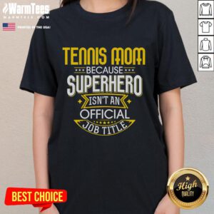 Funny Tennis Mom shirt featuring superhero design, perfect for tennis moms who embrace their sporty side.