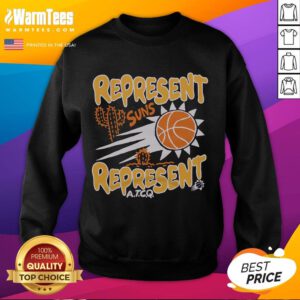 Good A Tribe Called Quest X Phoenix Suns sweatshirt featuring vibrant graphics and stylish design for fans.