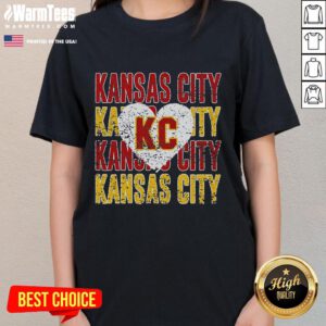 Good Kansas City Personalized Name Ladies Tee featuring stylish design and custom name option for fans and fashion lovers.