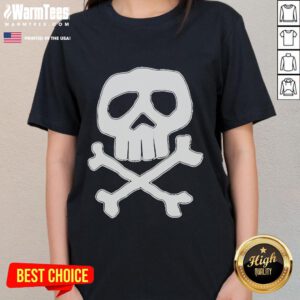 Good Karen Skull Ladies Tee featuring a stylish skull design on a comfortable women's t-shirt.