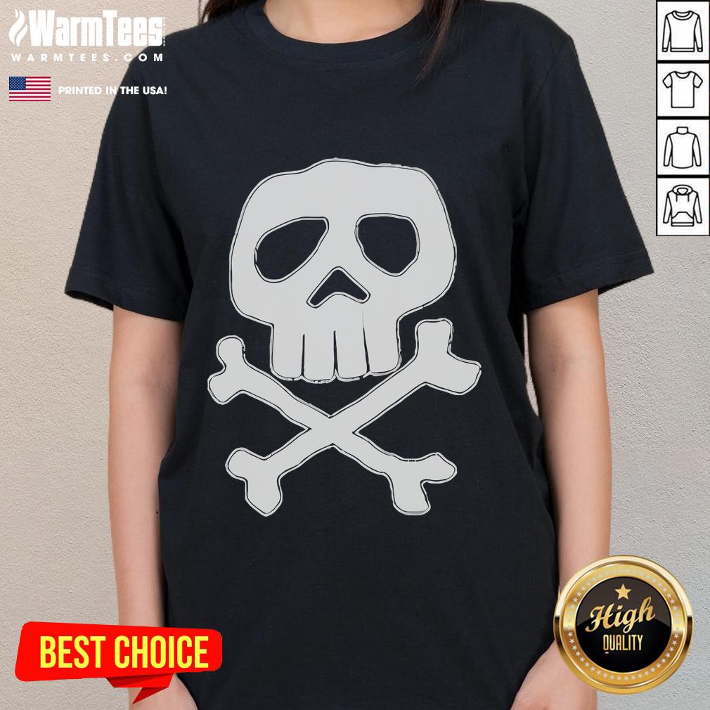 Good Karen Skull Ladies Tee featuring a stylish skull design on a comfortable women's t-shirt.