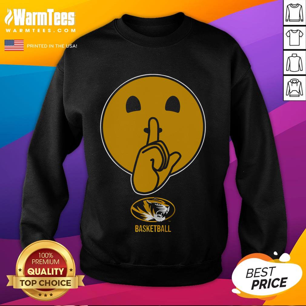Good Mizzou Basketball Hush Sweatshirt featuring team colors and logo, perfect for fans and cold game days.