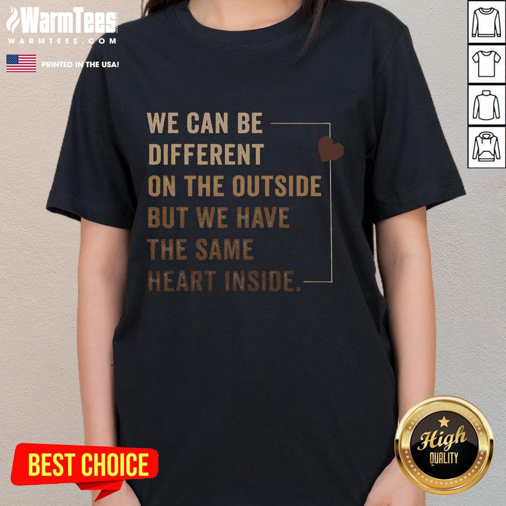 Good Same Heart Black History Month tee featuring African American ladies, celebrating culture and unity.