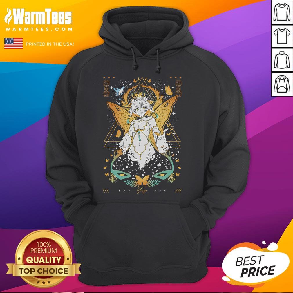 Hot Yuzu Luminosity Vtuber Hoodie featuring vibrant colors and a stylish design, perfect for anime and gaming fans.