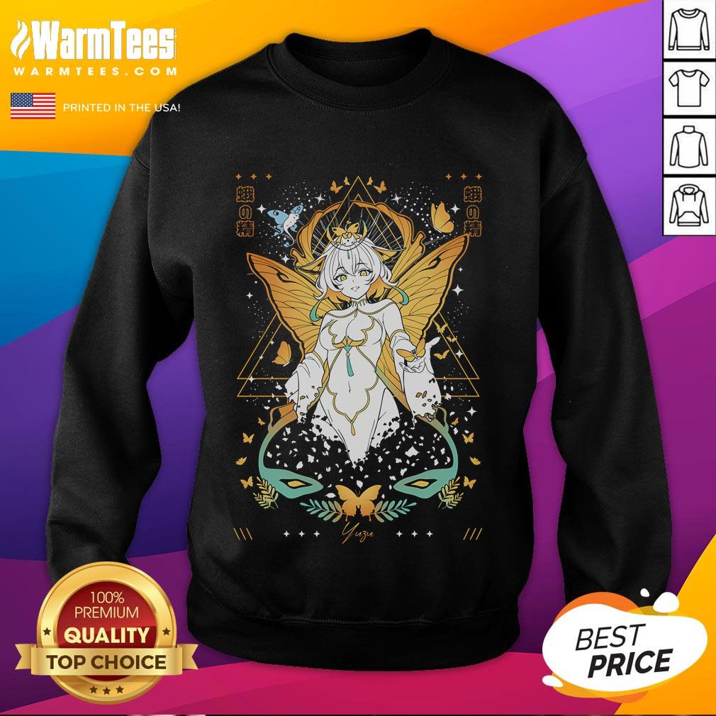 Hot Yuzu Luminosity Vtuber Sweatshirt featuring vibrant colors and a stylish design perfect for gaming fans.