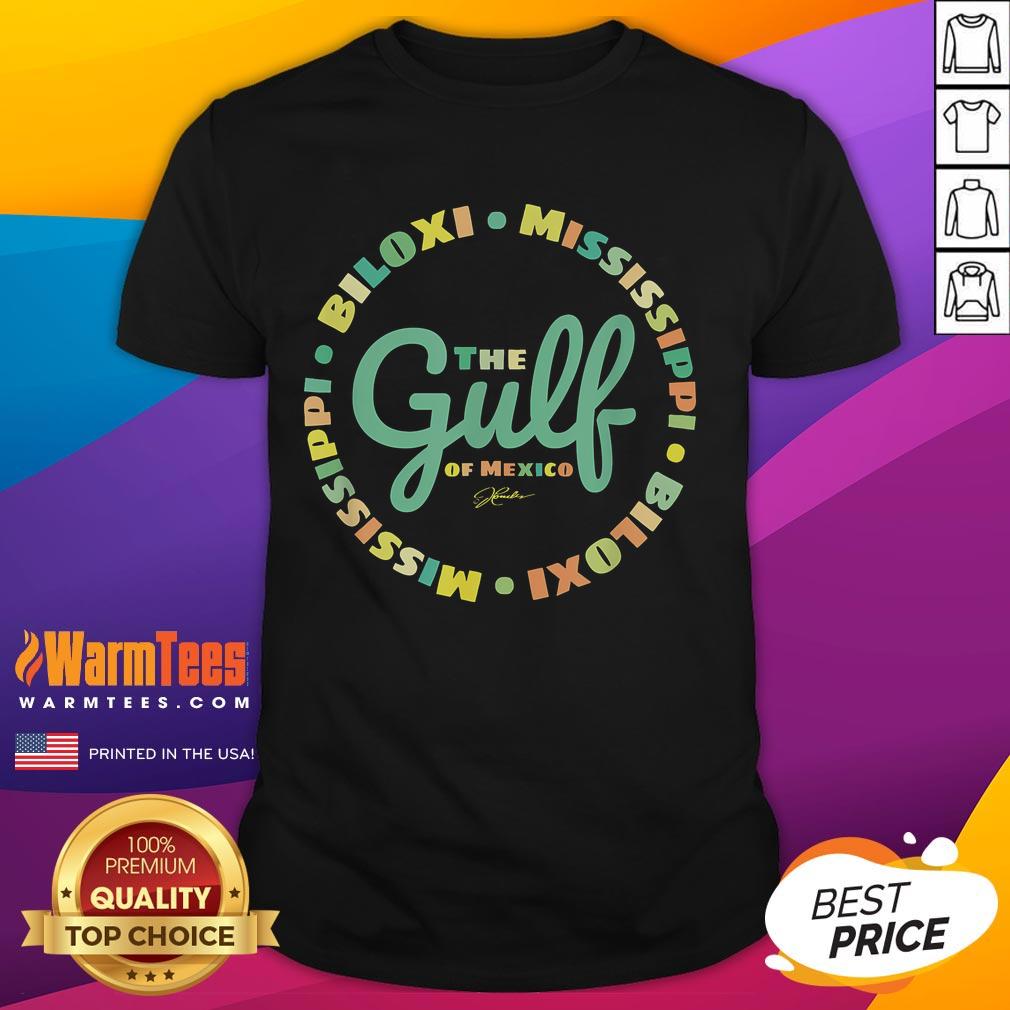 Pretty Biloxi Mississippi The Gulf Of Mexico T-Shirt featuring a vibrant design capturing the coastal beauty of Biloxi.