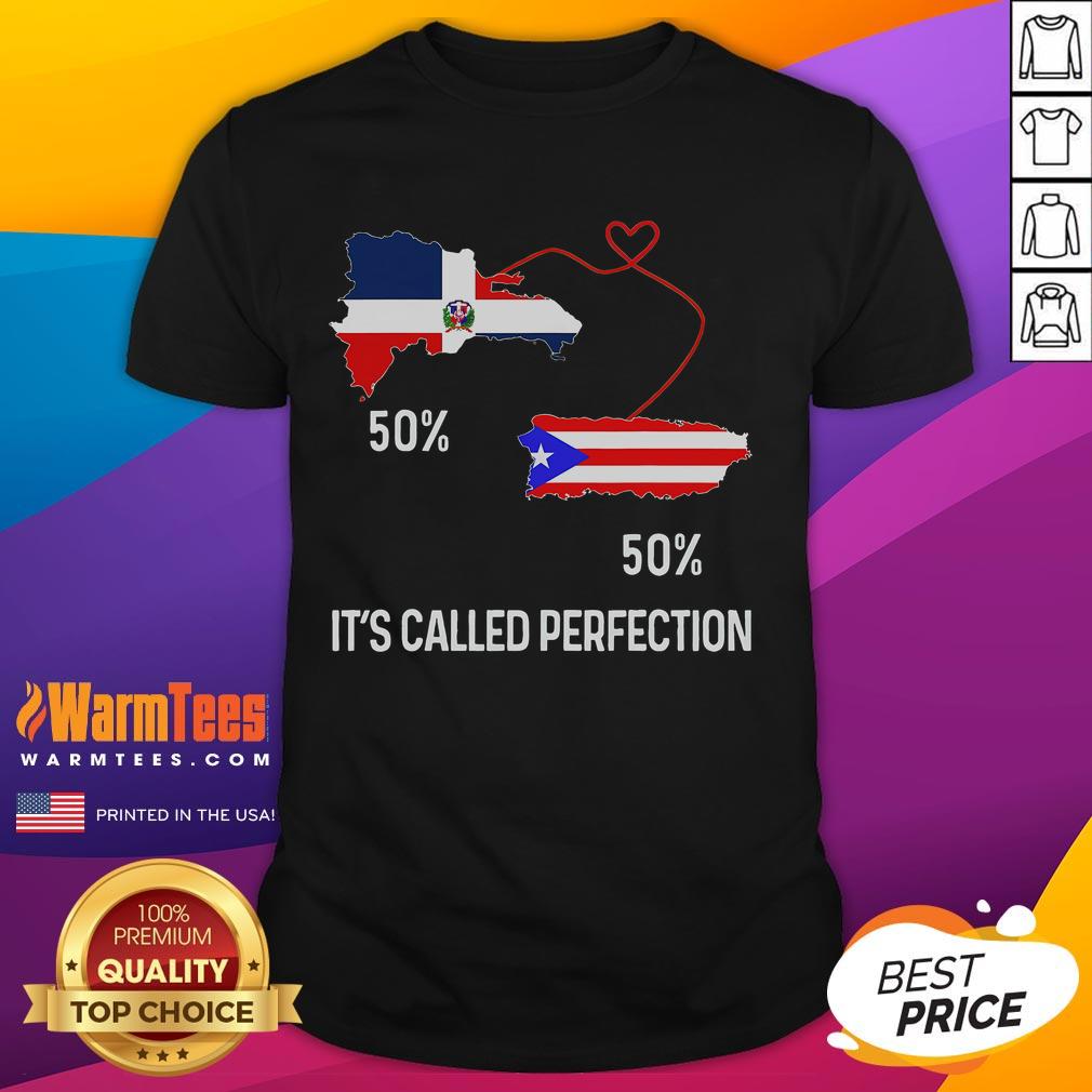 Top half Puerto Rican half Dominican flag map combined t-shirt design showcasing cultural pride and unity.