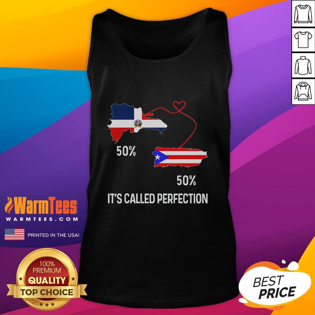 Top half of Puerto Rican and Dominican flag map combined on a stylish tank top design, perfect for cultural pride.