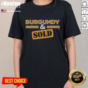 Awesome burgundy sold Washington DC ladies tee featuring a stylish design, perfect for casual wear and fashion lovers.
