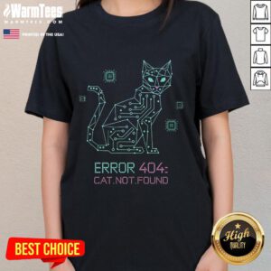 Awesome Cyber Cat Circuit Board Tee for Tech Enthusiasts - Stylish ladies' shirt featuring a tech-inspired design.
