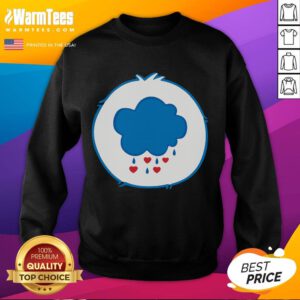 Cute grumpy bear costume sweatshirt featuring an adorable bear face design, perfect for cozy and playful outfits.
