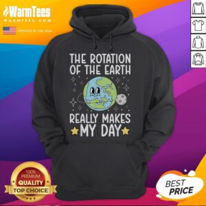 Alt Text: Cute hoodie featuring Earths rotation design, perfect for cozy days and space enthusiasts - Cute-The-Rotation-Of-The-Earth.