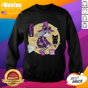 Cute Witch of the Wasteland sweatshirt featuring a whimsical design, perfect for cozy autumn outfits.