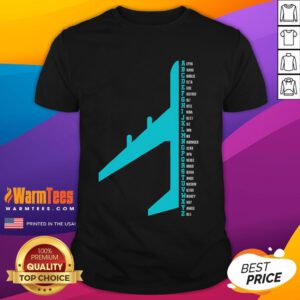 Funny phonetic alphabet pilot aviator lover T-shirt featuring humorous aviation-themed graphic design.