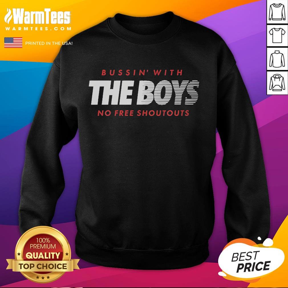Good Bussin The Boys Fade sweatshirt featuring bold graphics and a stylish design, perfect for casual wear.