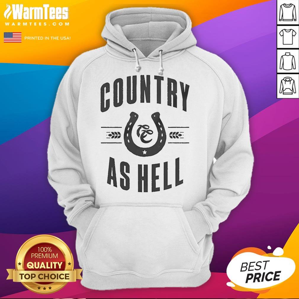 Alt Text: Good Cornbread Cowboi Horseshoe Country hoodie featuring a rustic cowboy design and vibrant colors.