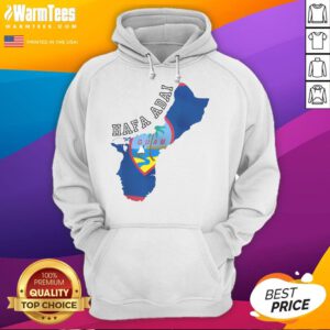 Good Island of Guam map hoodie featuring the Guam flag, perfect for showcasing island pride and style.