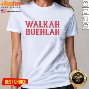 Official Lesley Duncan Walkah Buehlah Ladies Tee featuring stylish design and comfortable fit, perfect for casual wear.