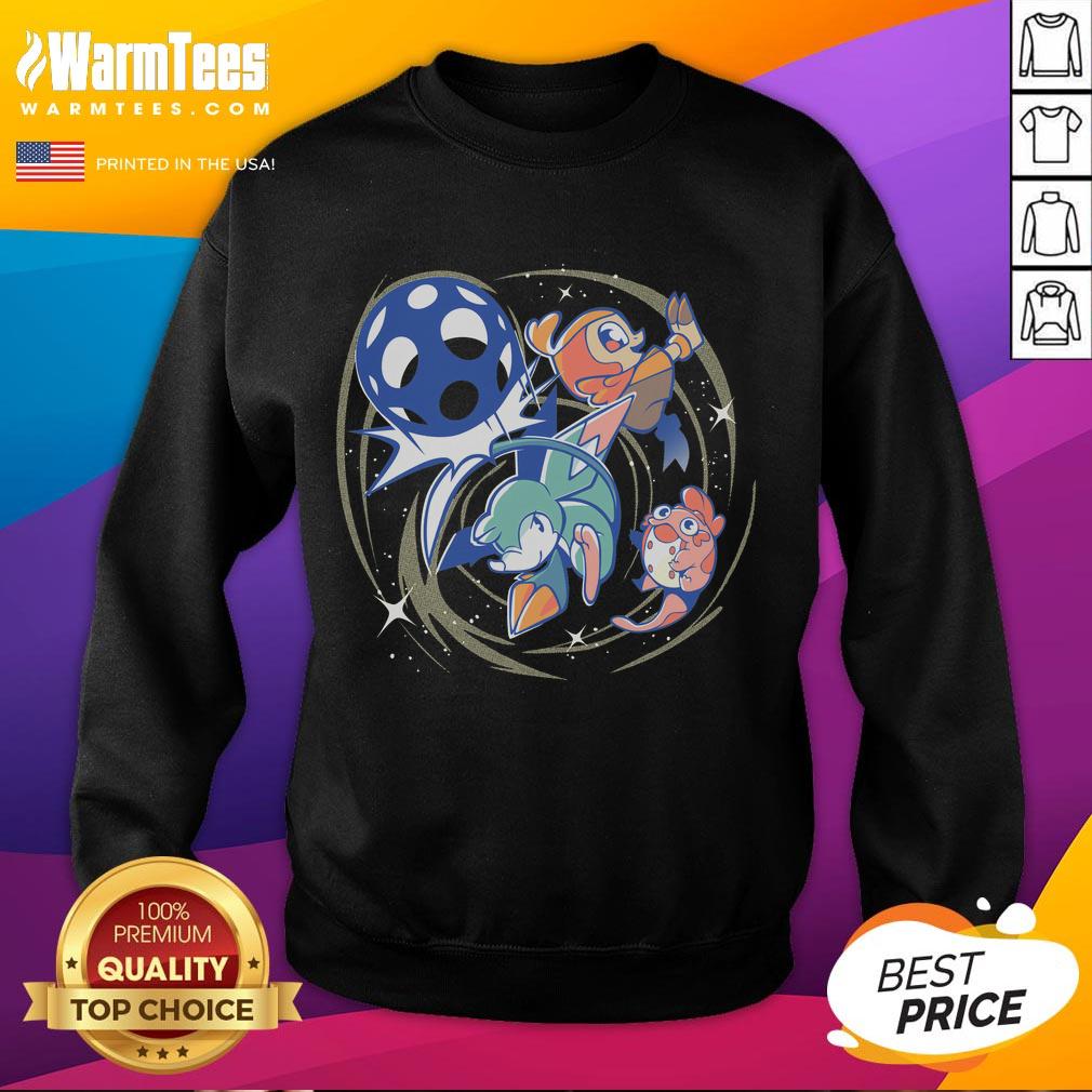 Awesome Beastieball cute sweatshirt featuring vibrant colors and playful design, perfect for casual wear and cozy style.
