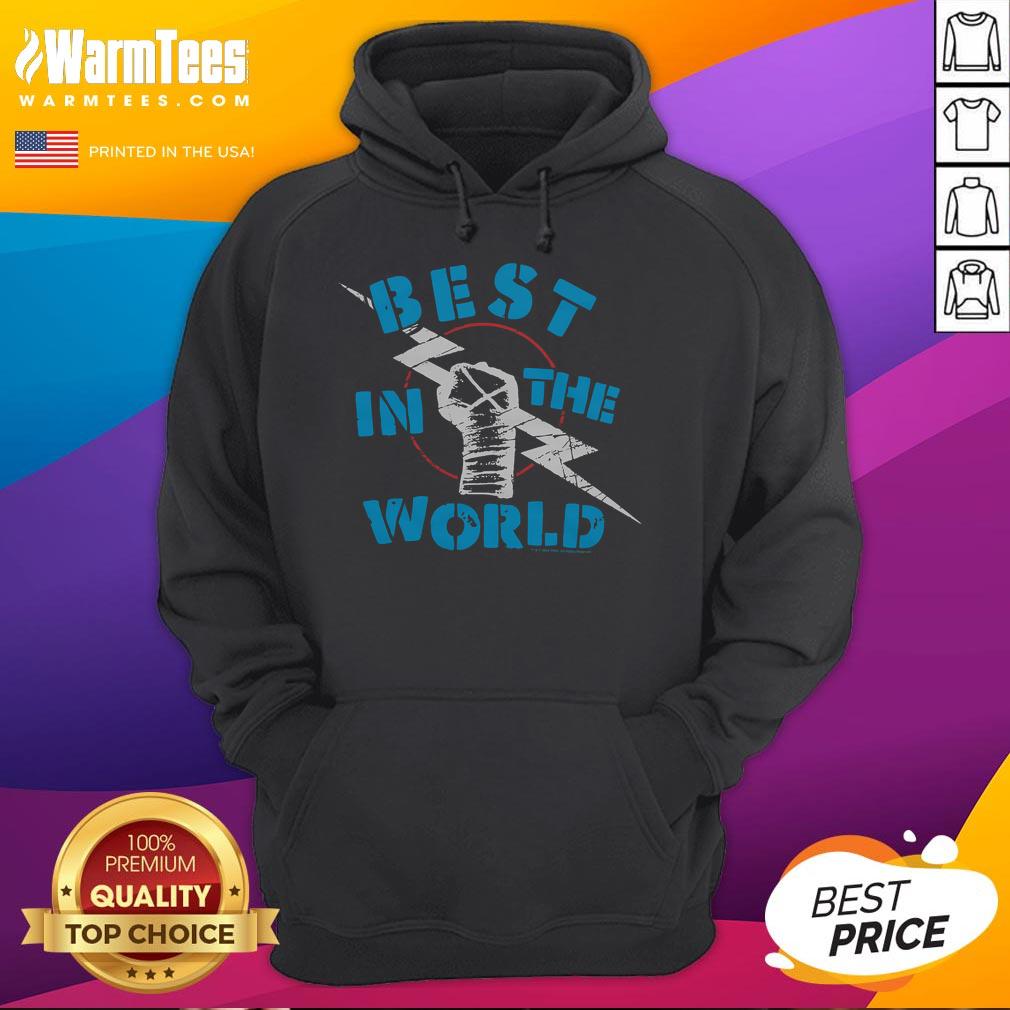 Awesome CM Punk Best in The World Hoodie featuring bold graphics and stylish design, perfect for wrestling fans.