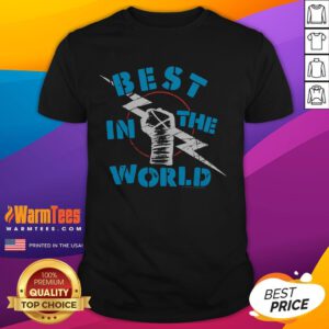 Awesome CM Punk Best In The World T-Shirt featuring bold graphic design and vibrant colors for wrestling fans.
