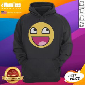 Awesome Epic Face Funny Hoodie featuring a vibrant graphic design, perfect for casual wear and humor lovers.
