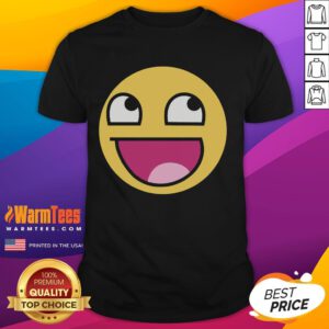 Awesome Epic Face Funny T-Shirt featuring a humorous graphic design for casual wear and laughter.