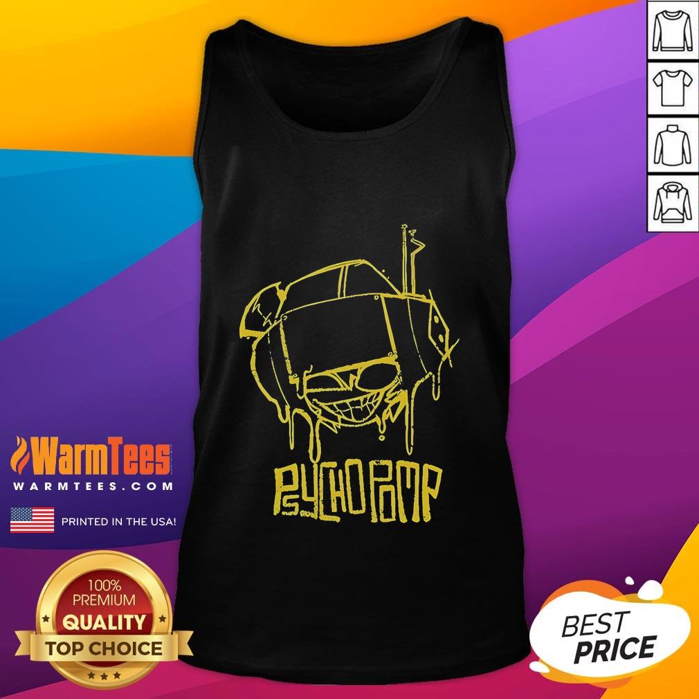 Awesome Fading Club Psychopomp Melting Tank Top featuring vibrant colors and a unique design, perfect for stylish outfits.