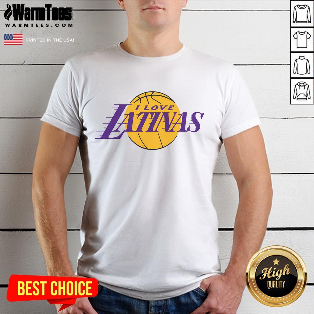 Awesome I Love Latinas T-Shirt featuring vibrant graphics and a stylish design, perfect for celebrating Latina pride.