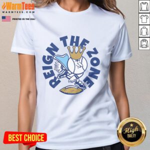 Awesome Reign The Zone Crown Town Ladies Tee featuring a stylish design, perfect for casual wear and fan apparel.